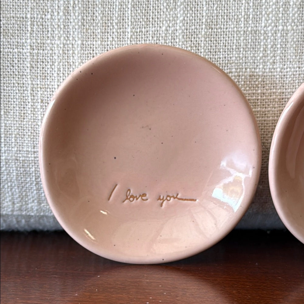 Hearth & Hand Pink Jewelry Dish Set - Picture 2 of 4